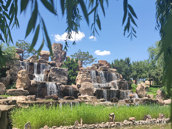 沈陽龍生墓園夏季景觀